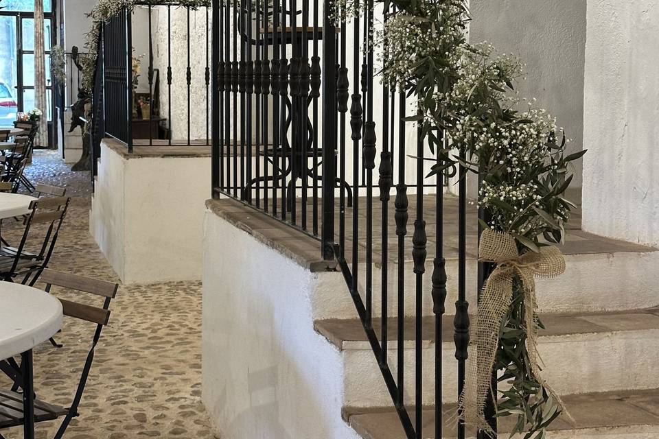 Décoration escalier intérieur