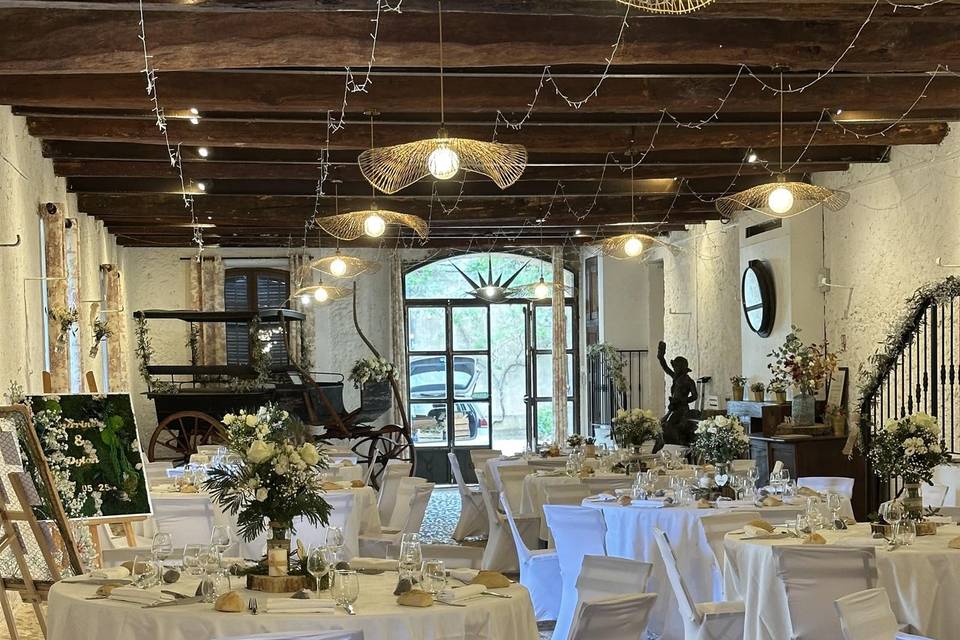 Décoration de salle de mariage