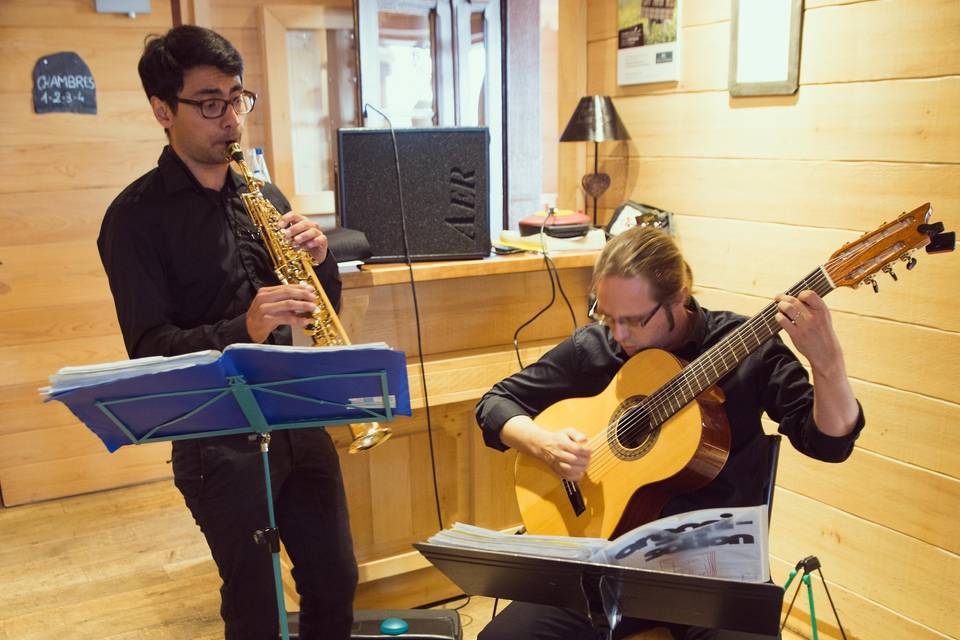 Duo saxo et guitare