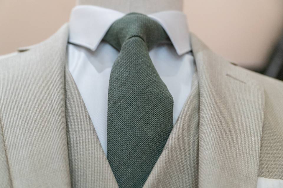 Detail_Cravate Verte