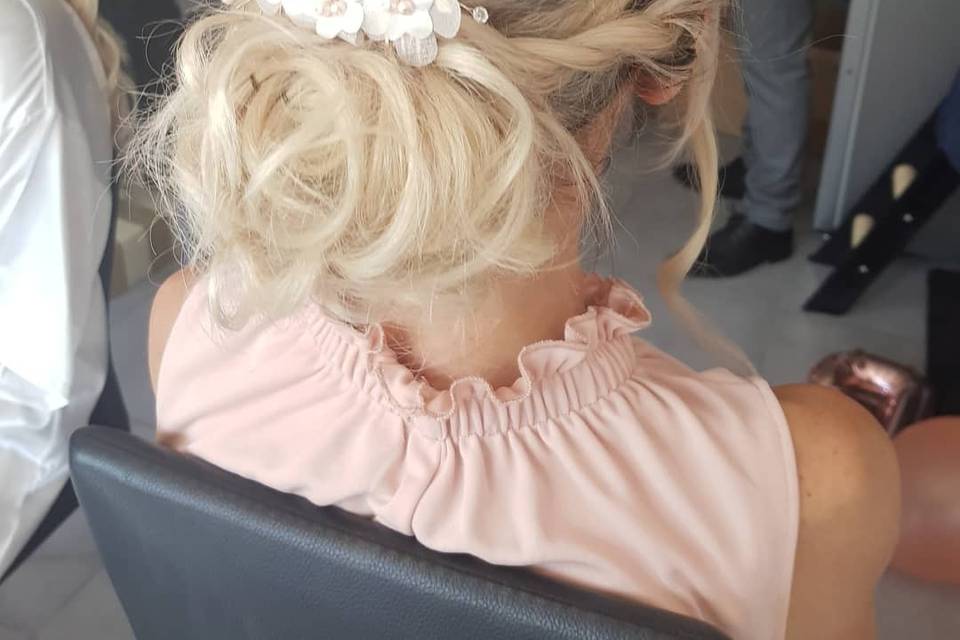 Chignon invitée