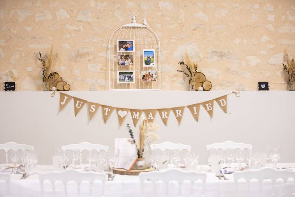 Table d'honneur