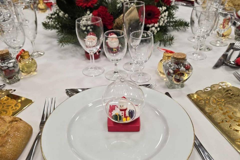 Mariage thème de Noël