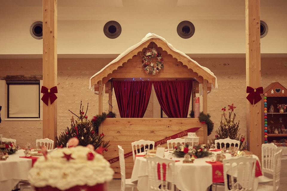 Mariage d'hiver salle Tilio