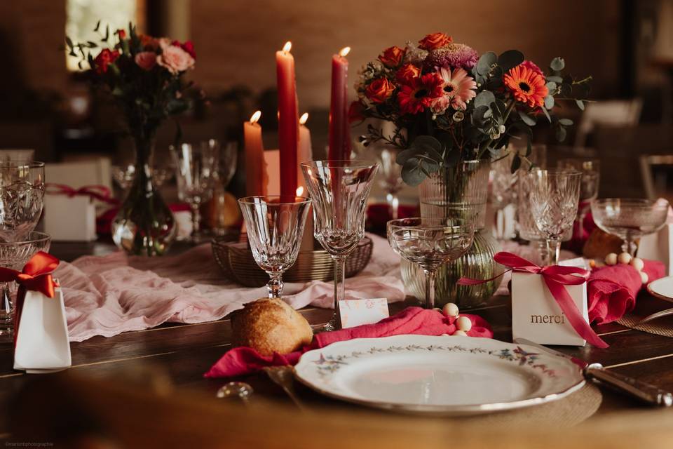 Mariage coloré C&B