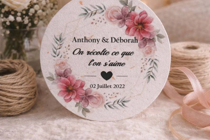 Étiquettes personnalisées