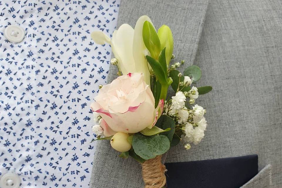 Boutonnière du marié