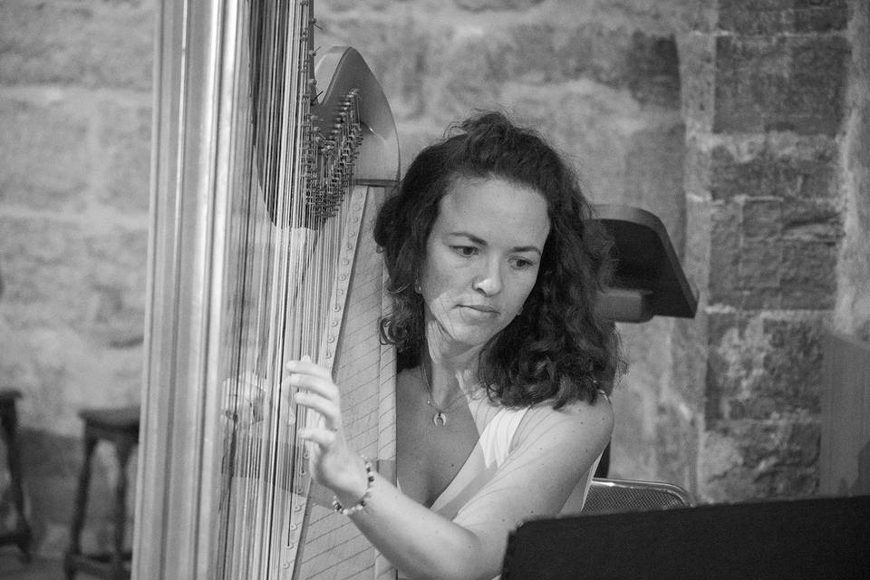 Barbara Jane harpiste et chanteuse
