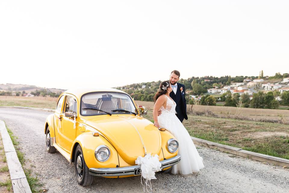 Mariage Champêtre_idée voiture