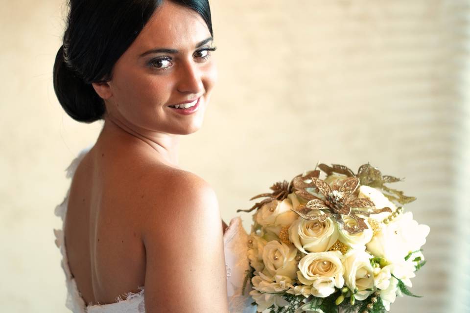 Mariage élégant bride