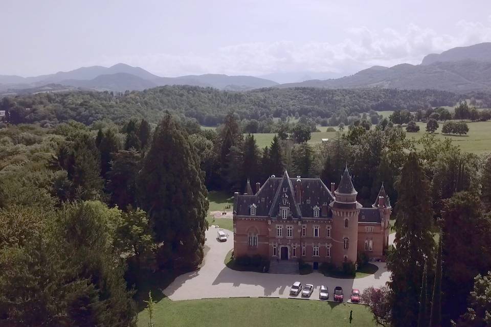 Vue Drone château st Michel