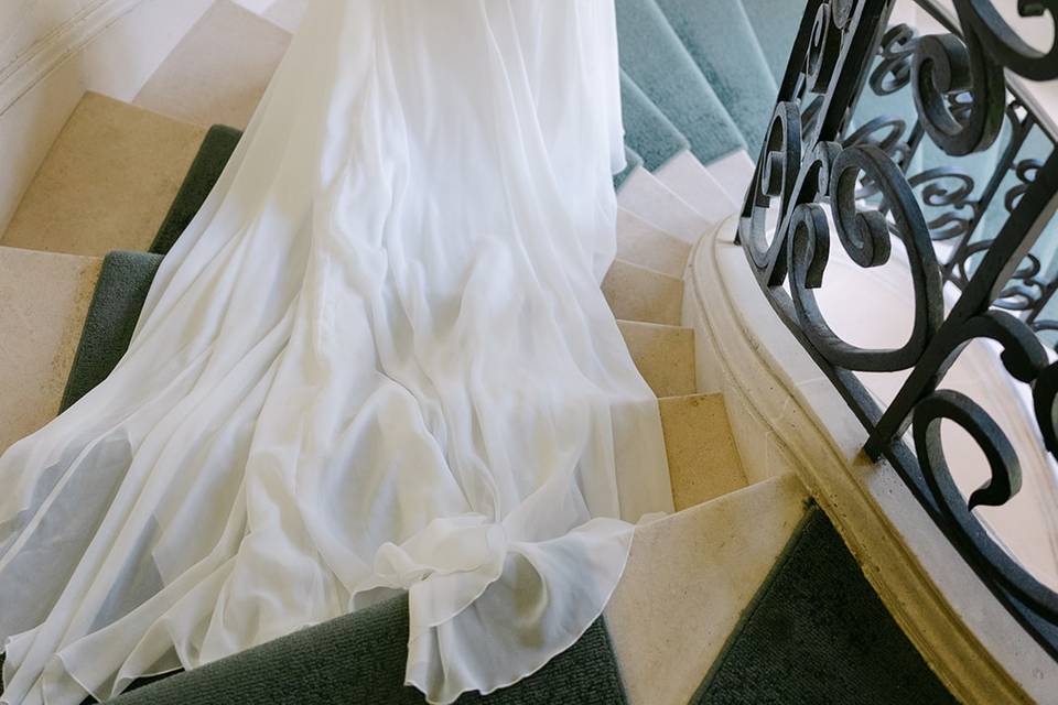 Bouquet de mariée rose