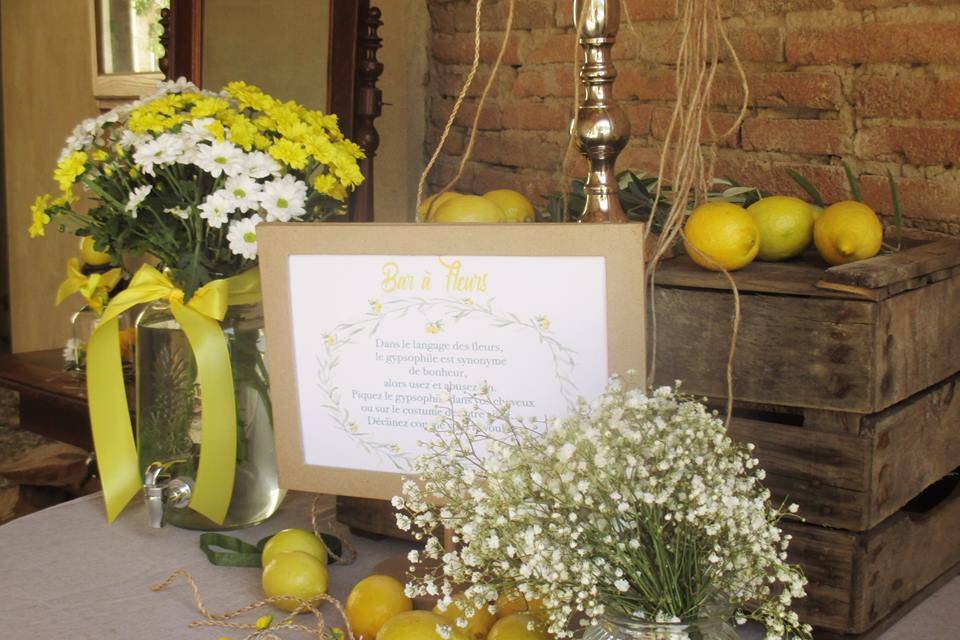 Bar à fleurs (Toscane)