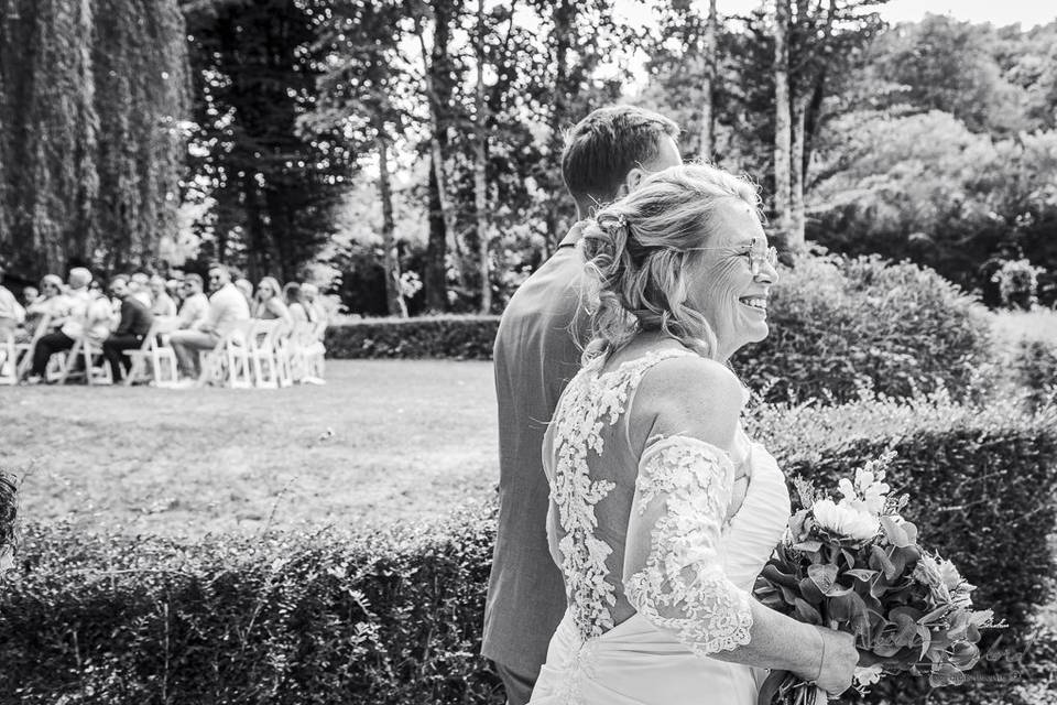 Arrivée de la mariée