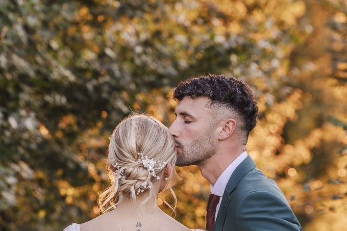 Baiser sur le front