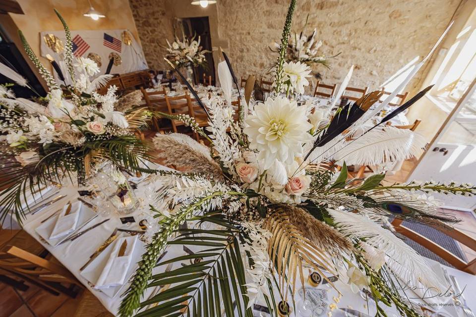 Explosion de fleurs