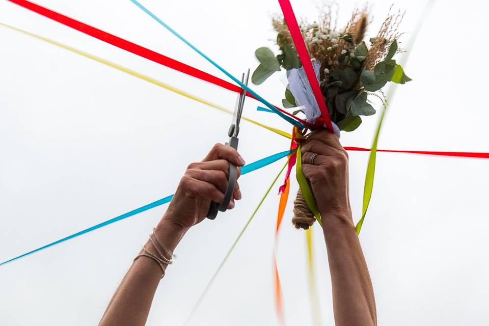 Le bouquet de la mariée