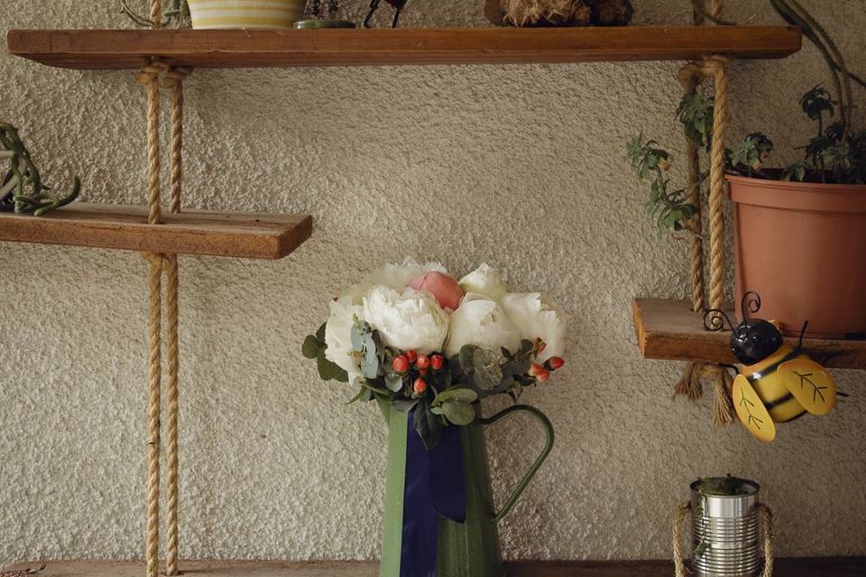 Bouquet arrosoir
