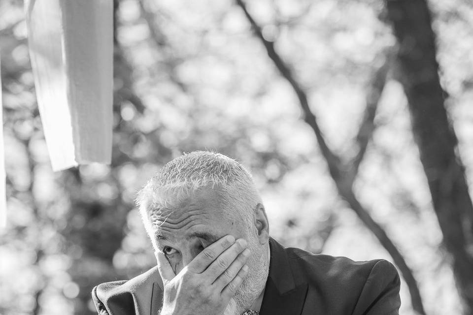 Emotion et honte du marié