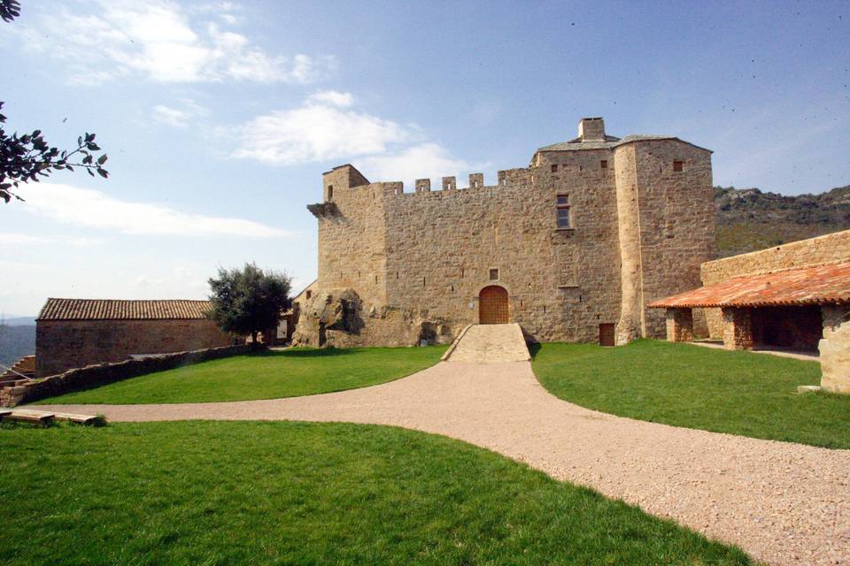 Cour d'entrée du château