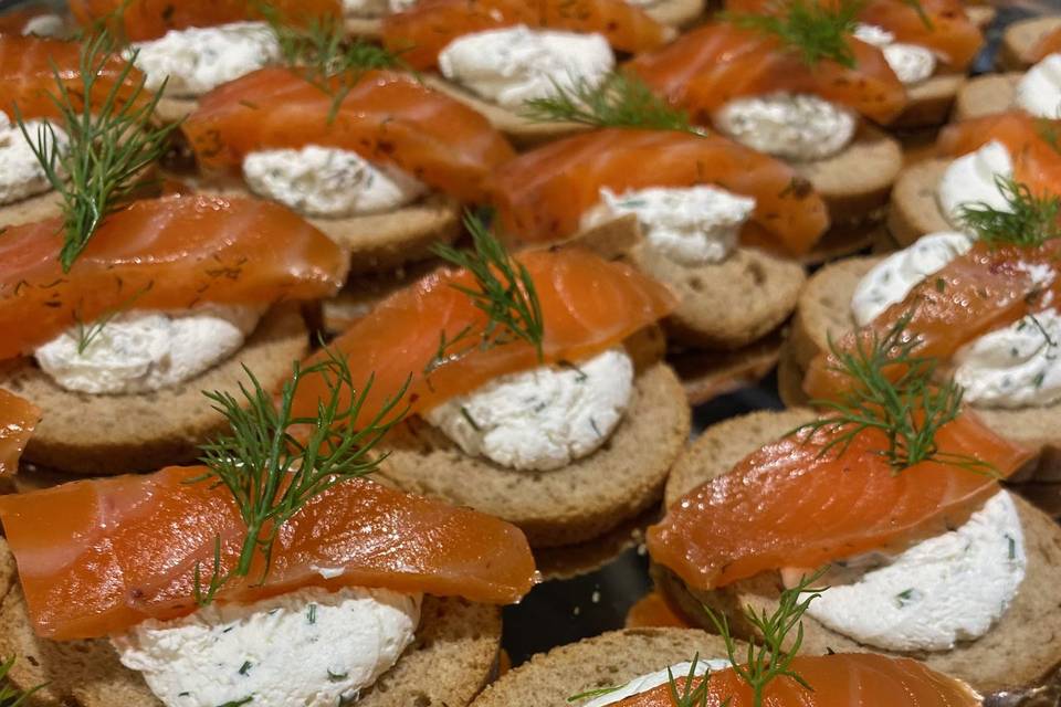 Saumon gravlax