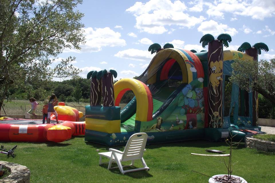 Parcours Forêt Trampoline