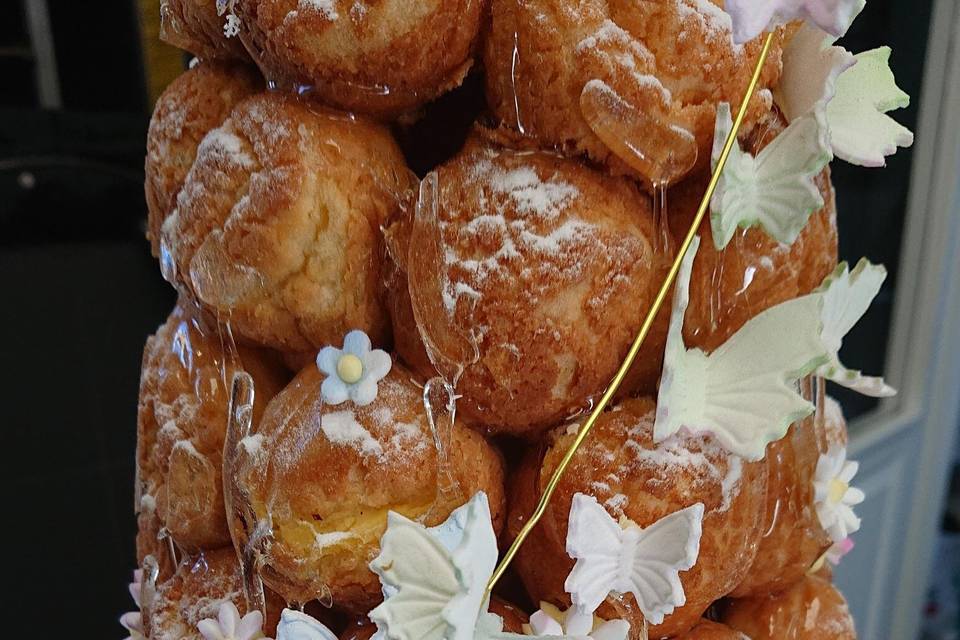 Croquembouche sans caramel