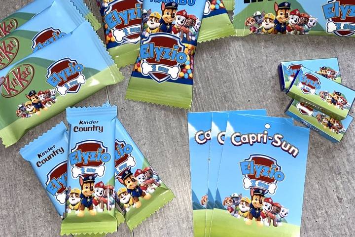 Gourmandise personnalisé