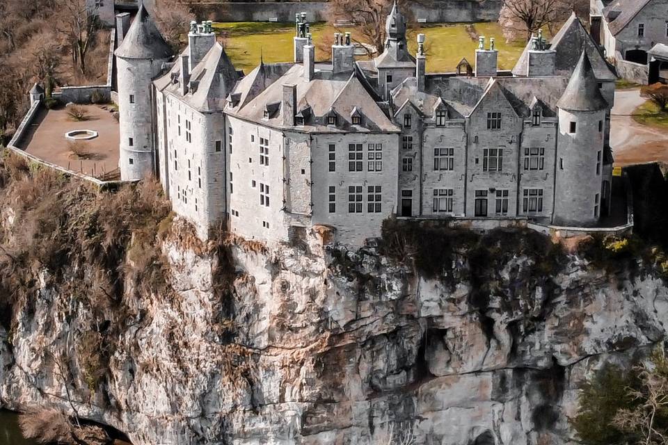 Vue extérieure château