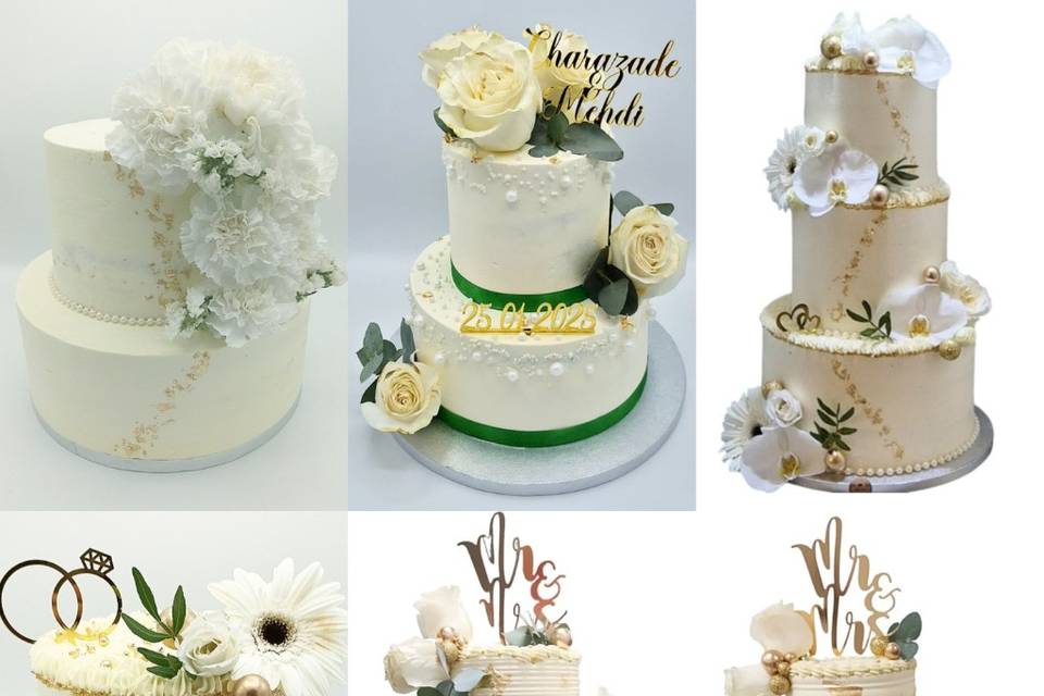 Weddings cakes