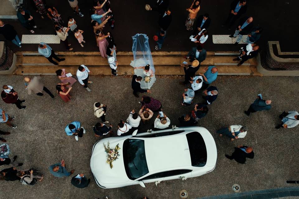 Montée en voiture