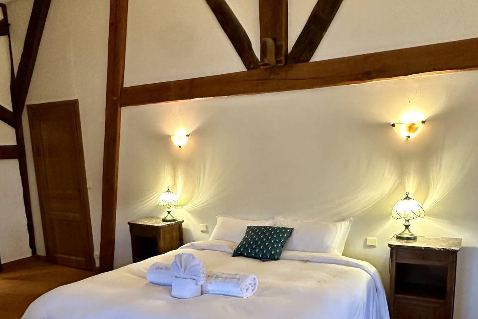 Une des chambres d'hôtes