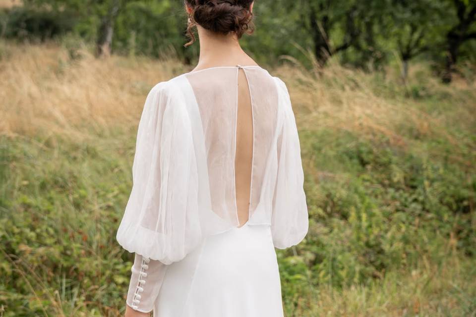 Chignon bas torsadé