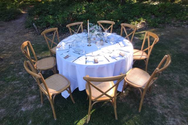 Table décorée