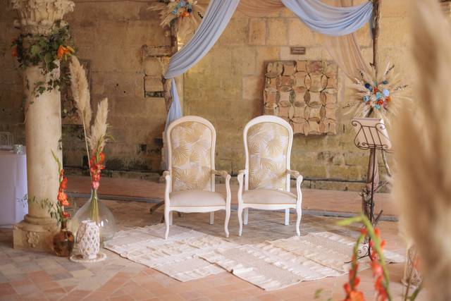 Décoration salle ceremonie