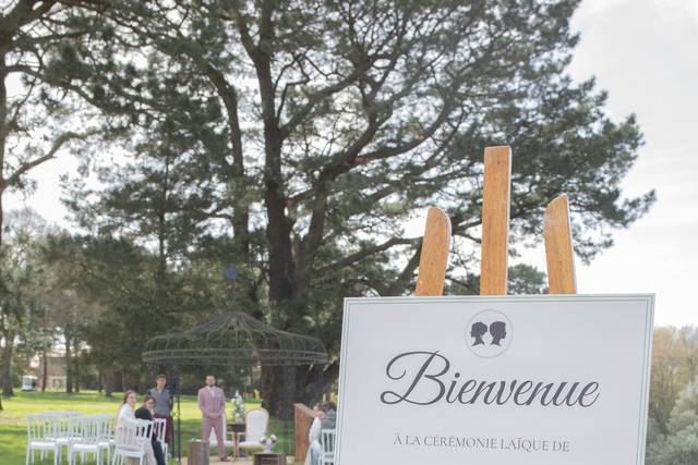 Panneau de bienvenue