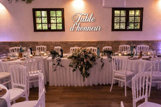 Table honneur