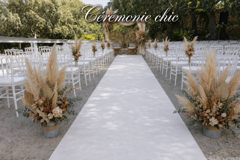 Cérémonie pampas