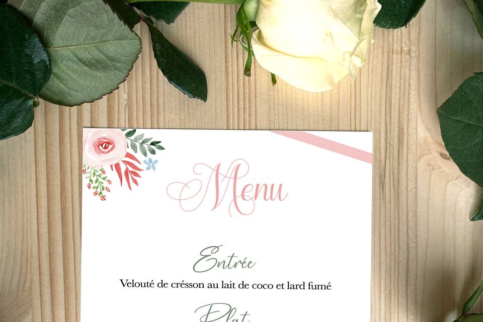 Menu.