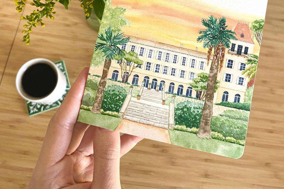 Faire-part Côte d'azur