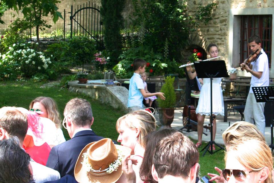 Mariage : orchestre familial