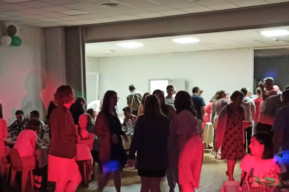 Fête d'anniversaire 60 pers
