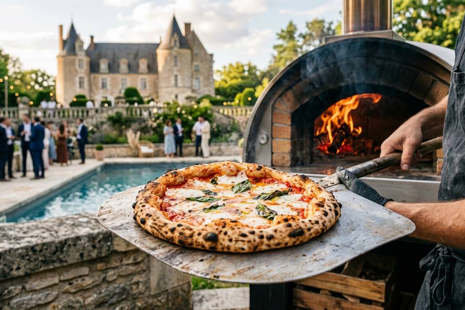 Pizza sur place