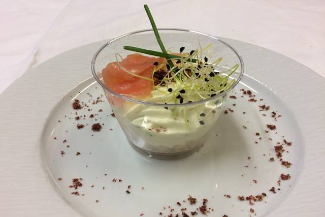 Tiramisu au deux saumons
