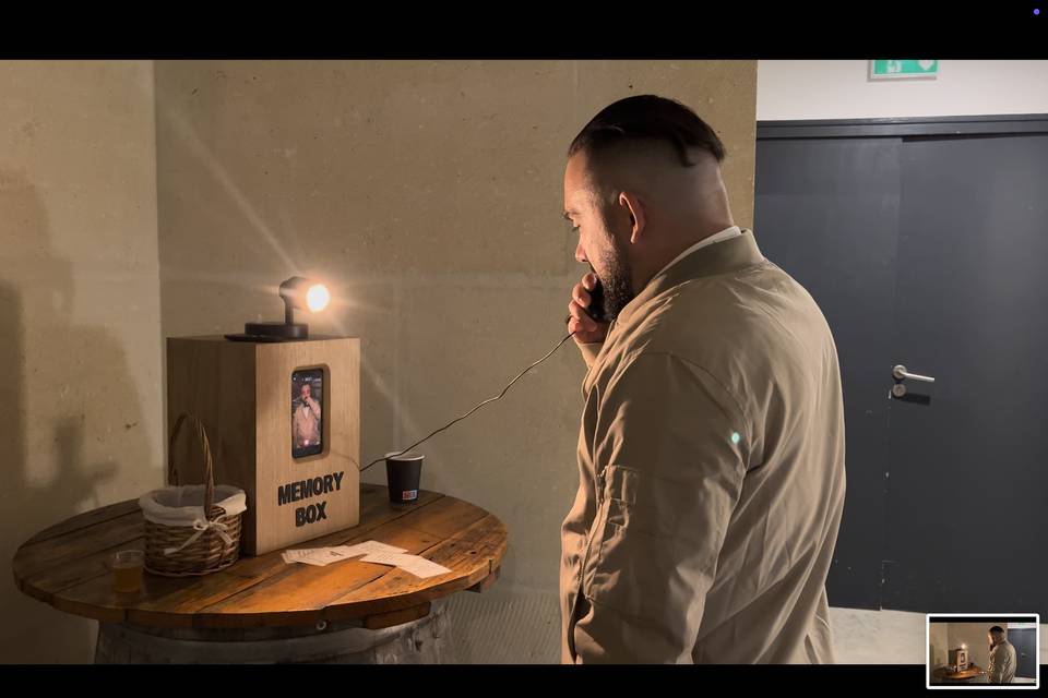 Memory box en action