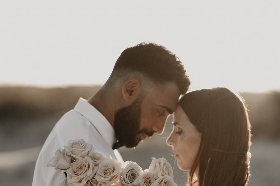 Elopement en bord de mer