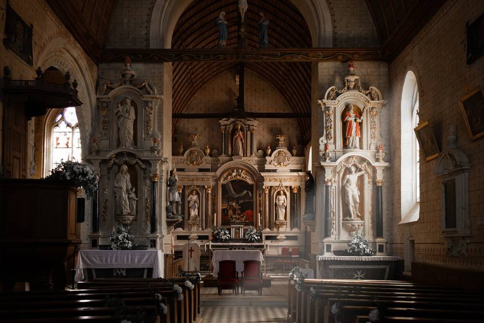 Ambiance de l'église