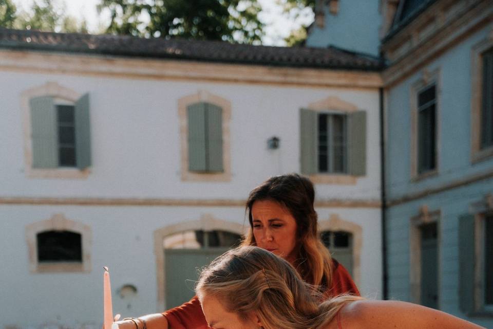 Installation de table