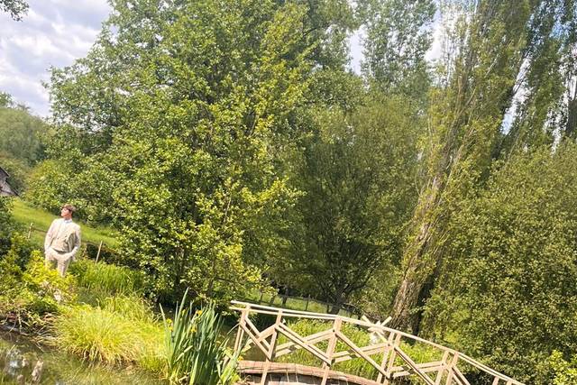 Pont sur l'eau