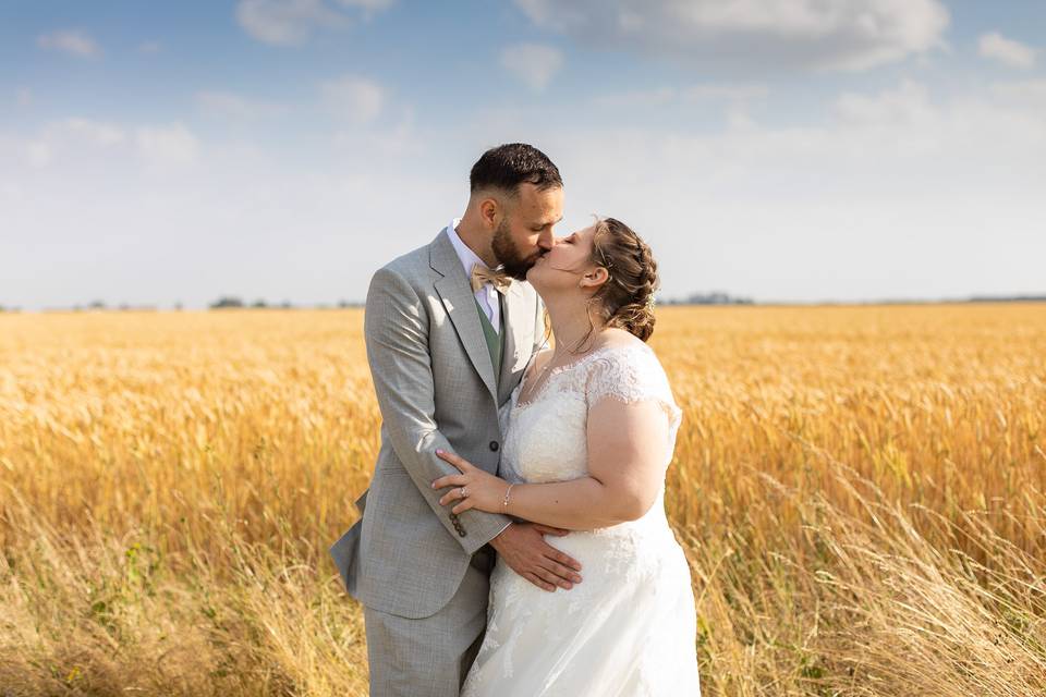 Mariage en pleine nature